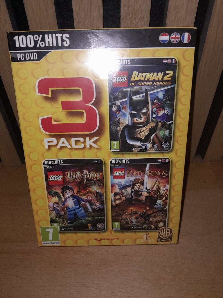 LEGO 3-pack PC (Batman 2, Harry Potter 5-7, LOTR), Ophalen of Verzenden, Nieuw, Lego, Harry Potter