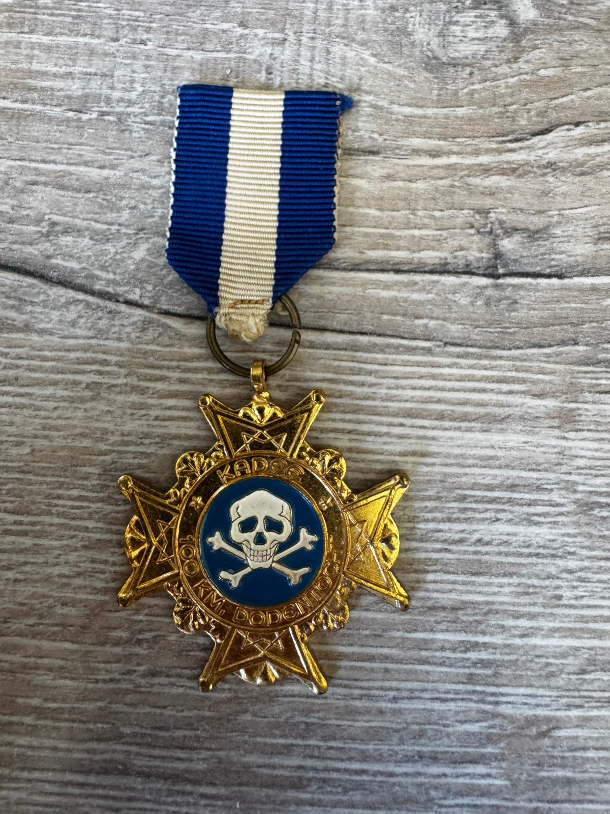 Medaille dodentoch, Postzegels en Munten, Ophalen of Verzenden, Brons