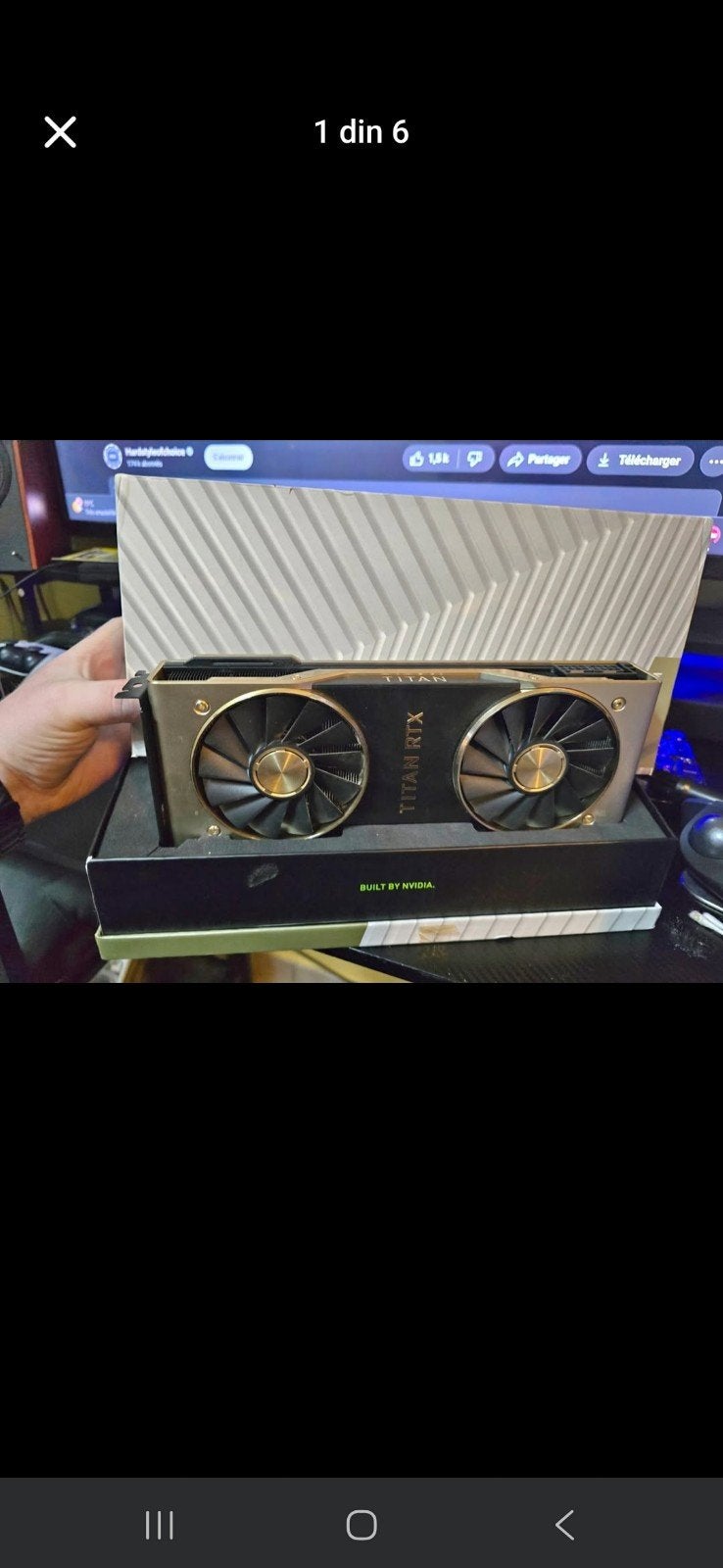 RTX TITAN GOLD ÉDITION, Informatique & Logiciels, Ordinateurs de bureau, Enlèvement