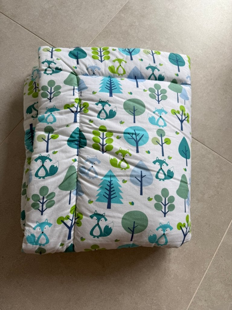 Parklegger / Boxkleed voor baby park – Bosdieren & Bomen, Ophalen of Verzenden, Nieuw, Boxkleed