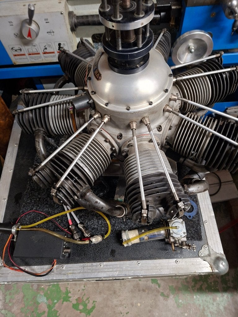 Rc vliegtuig motor, Enlèvement, Reconditionné, Essence