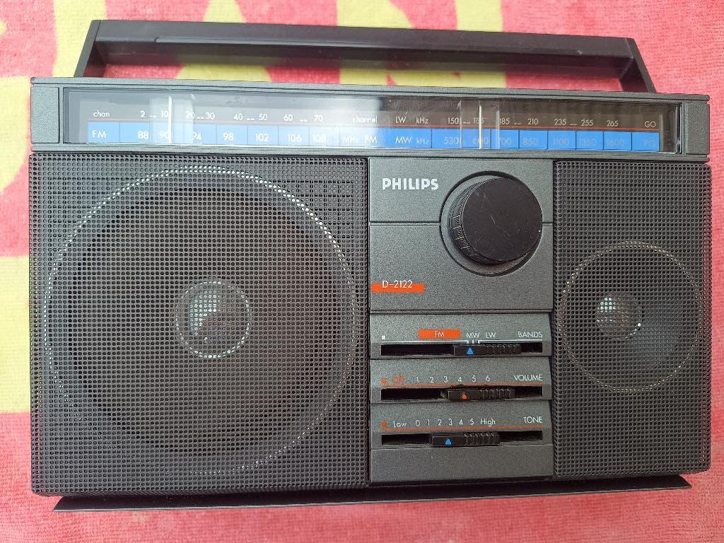 Radio Philips D-2122, Audio, Tv en Foto, Radio's, Gebruikt, Radio, Ophalen of Verzenden