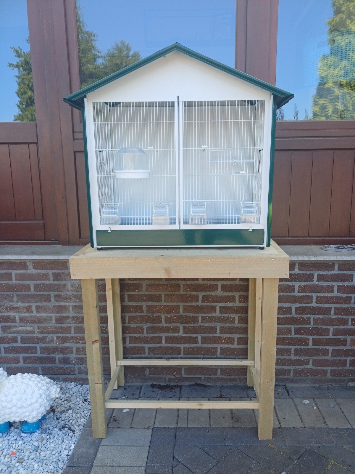 metalen vogelkooi, Animaux & Accessoires, Oiseaux | Cages & Volières, Enlèvement, Cage à oiseaux