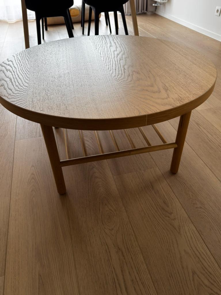 Ikea Listerby salontafel - lichtbruin beukenfineer, Ophalen, Zo goed als nieuw