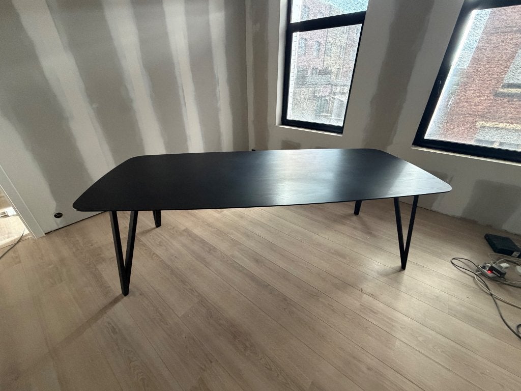 Zwarte tafel, Ophalen, 200 cm of meer, 50 tot 100 cm, Zo goed als nieuw