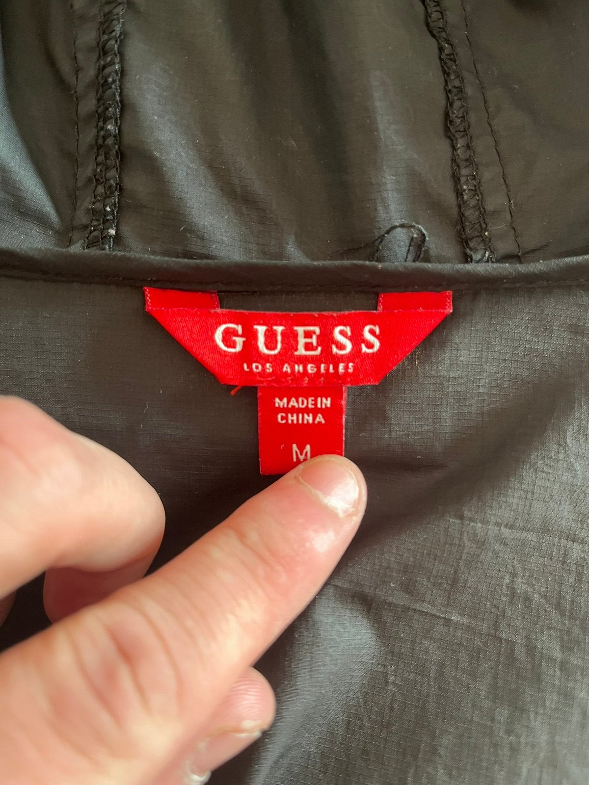 Veste Guess pour homme, Enlèvement, Comme neuf