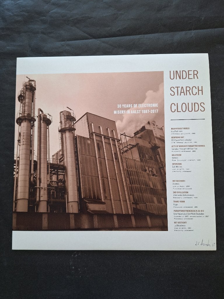 COMPILATION "Under Starch Clouds" LP (2018) Topstaat!, Cd's en Dvd's, Vinyl | Rock, 2010 - 2019, Inclusief binnenhoes, Alternative
