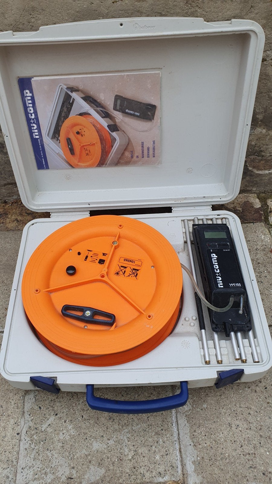 NIVCOMP elektronische slangwaterpas – Professioneel meetinst, Doe-het-zelf en Bouw, Meetapparatuur, Ophalen
