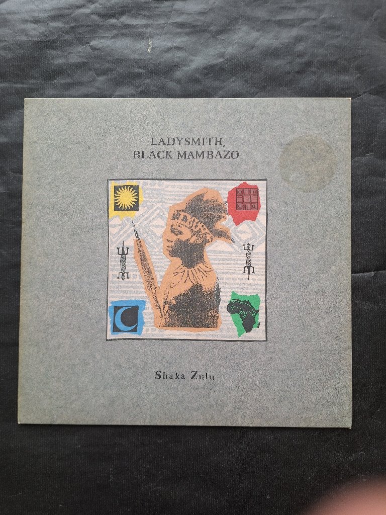 LADYSMITH BLACK MAMBAZO "Shaka Zulu" LP (1987) IZGS, LP, Ophalen of Verzenden, Zo goed als nieuw, Folk Rock