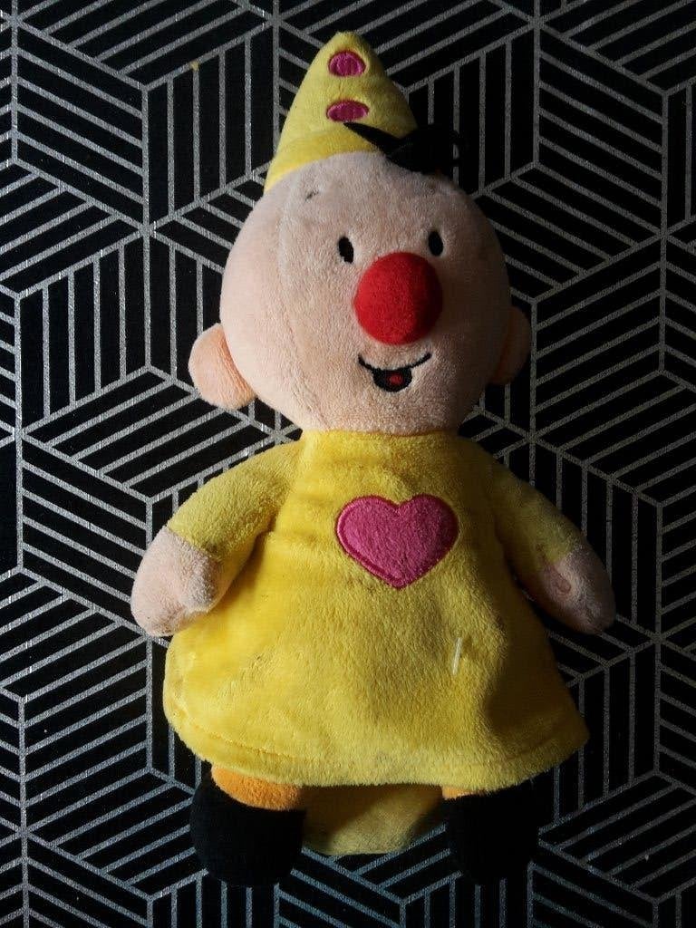 Leuke Bumba “muziekdoos” in pluche, draait rond, 23 cm, Kinderen en Baby's, Ophalen of Verzenden, Gebruikt, Jongen of Meisje