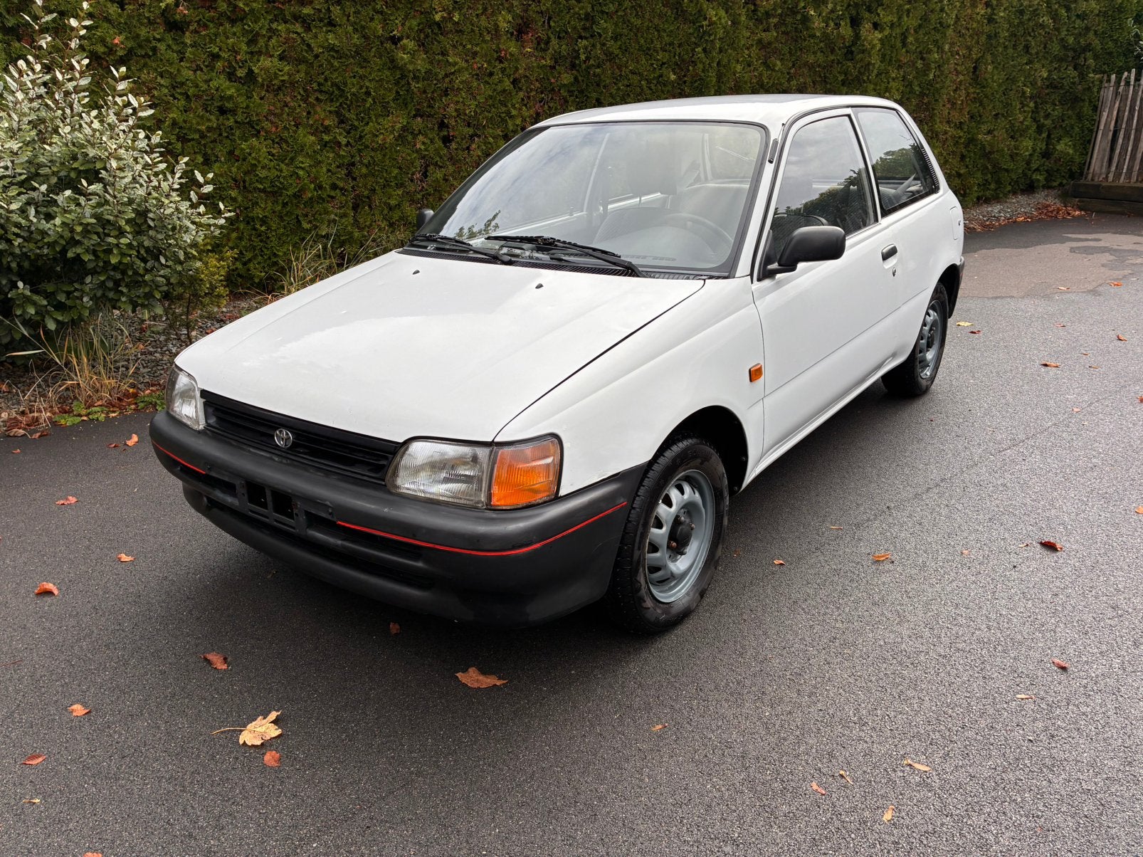 Toyota Starlet Oldtimer, Enlèvement