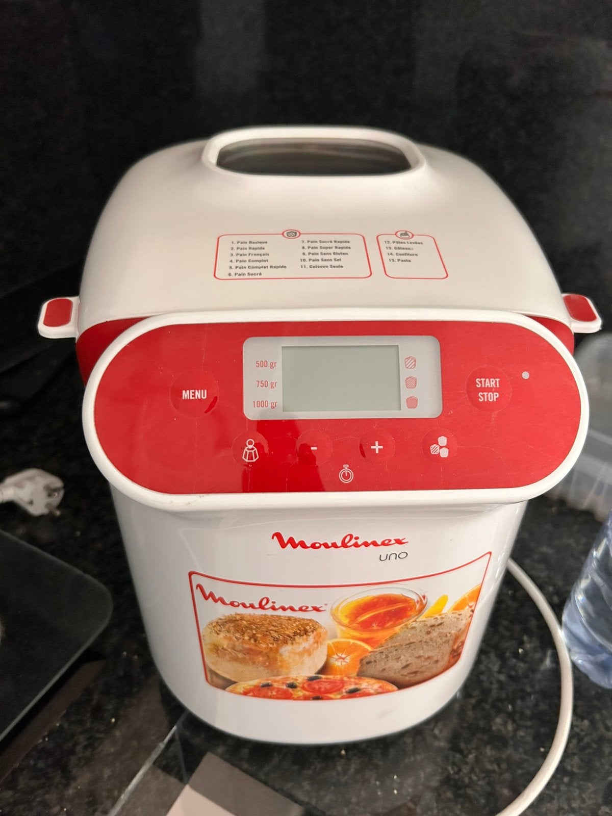 Broodbak machine Moulinex Uno, Ophalen of Verzenden, Gebruikt