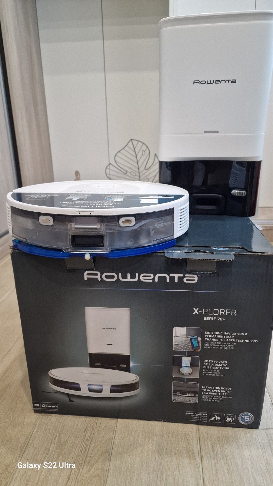 Rowenta X-Plorer 70+ serie Robot, Bedienbaar via app, Nieuw, Robotstofzuiger, Ophalen