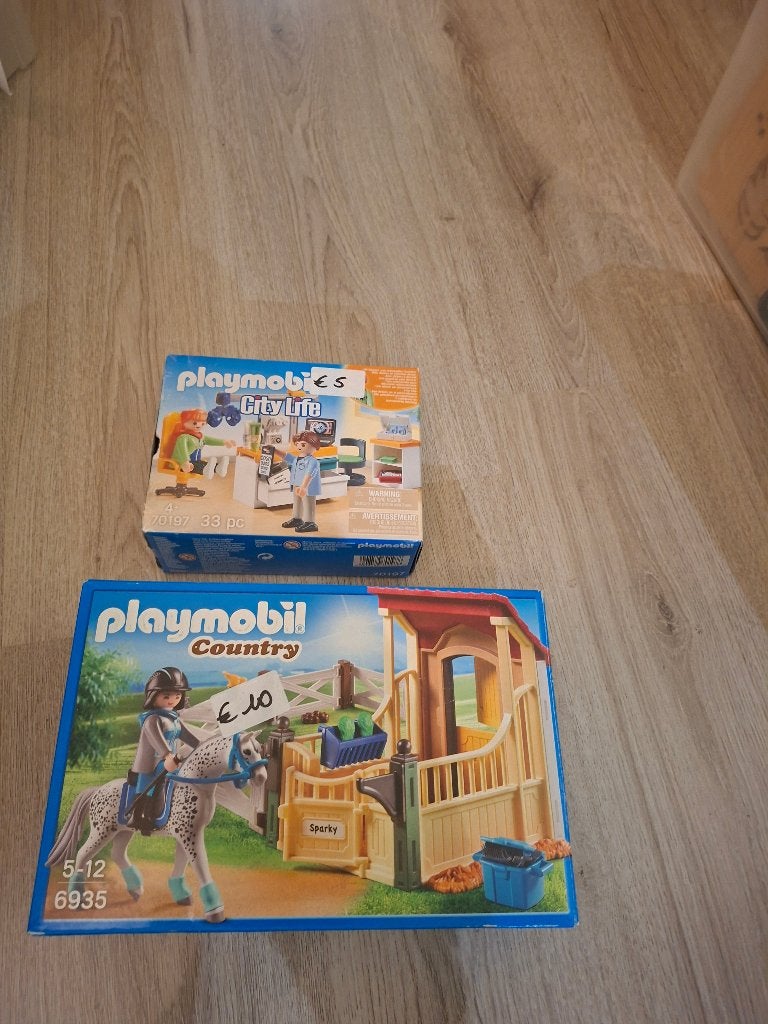Kleine setjes playmobil, Ophalen, Gebruikt