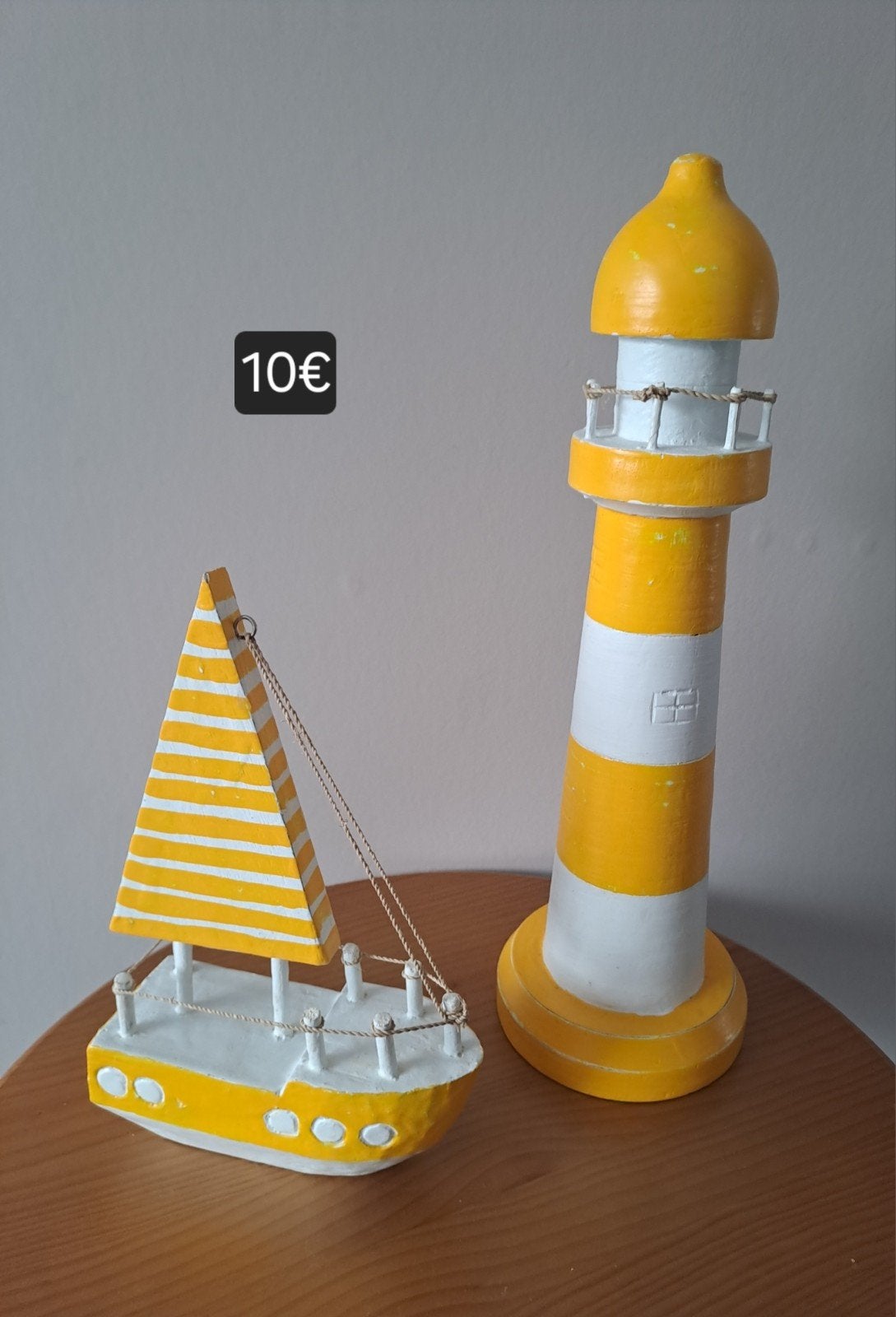 decoratie vuurtoren en boot, Ophalen of Verzenden