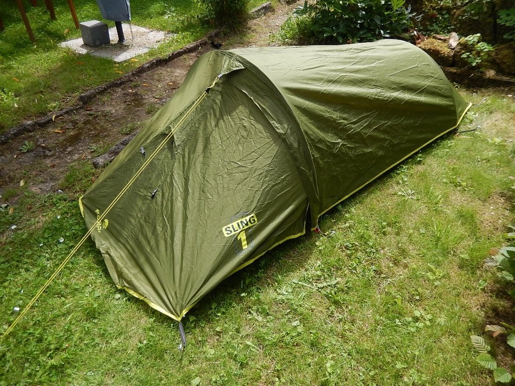 Tente légère 1 personne Ferrino Sling 1, Enlèvement ou Envoi, Comme neuf, Jusqu'à 2