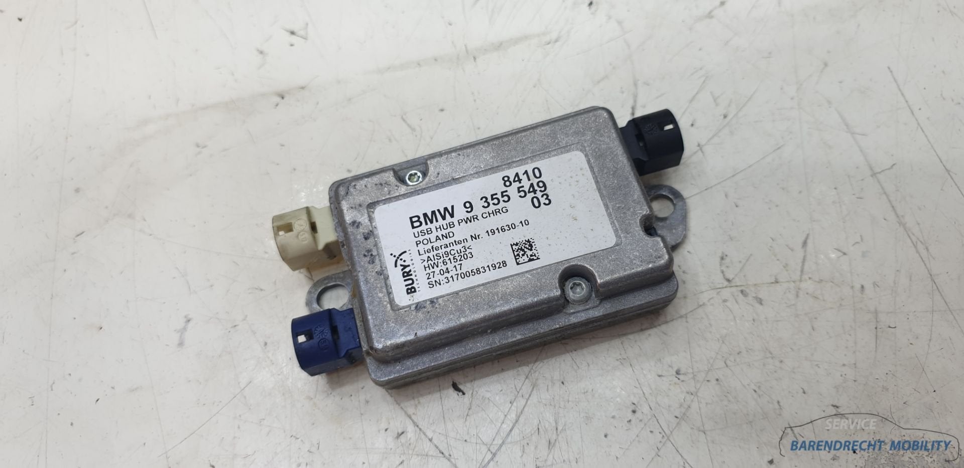 USB module BMW 3 serie F30 F80 8410935554903 origineel gebru, Petuelring 130
80788  Munich, DE, Gebruikt, Info@bmw.de, BMW