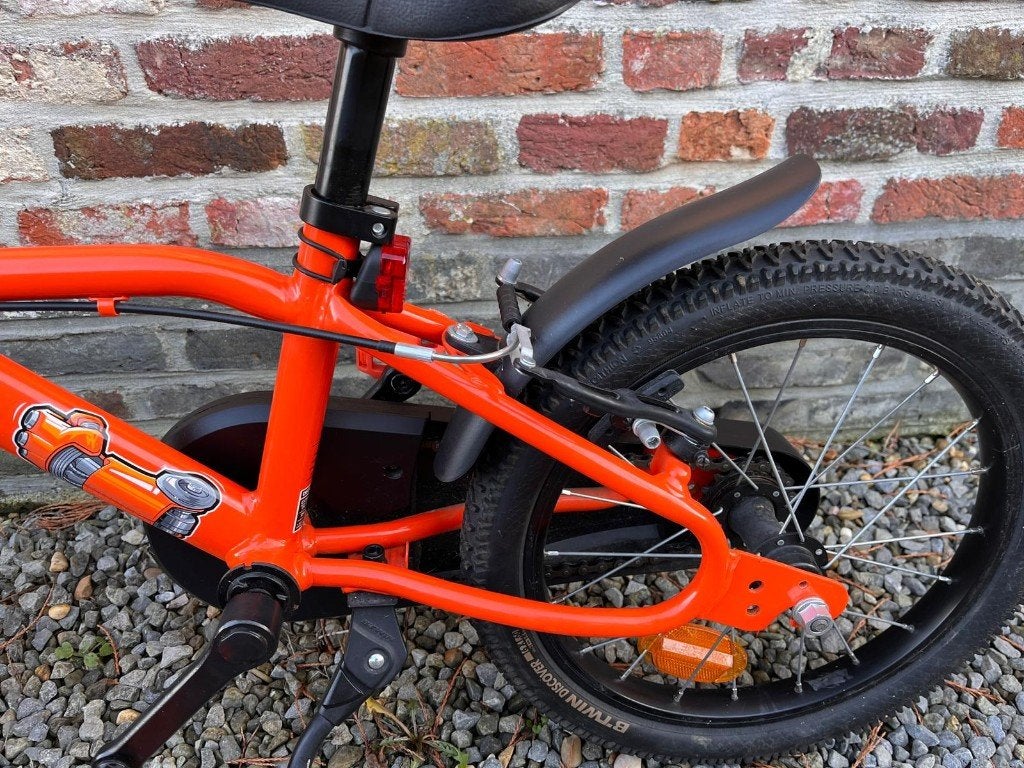 Fiets jongen 16 inch, Fietsen en Brommers, Ophalen, Zo goed als nieuw, 16 inch, B'twin