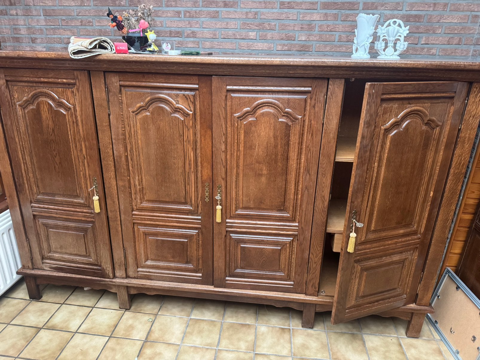 Gratis eiken kast, Ophalen, Zo goed als nieuw