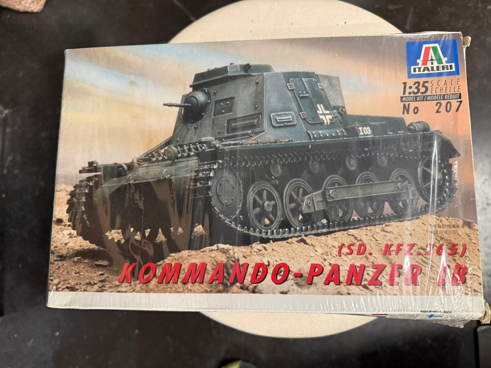 Kommando-Panzer IB (Sd.Kfz. 265), Enlèvement ou Envoi, Comme neuf, Italeri