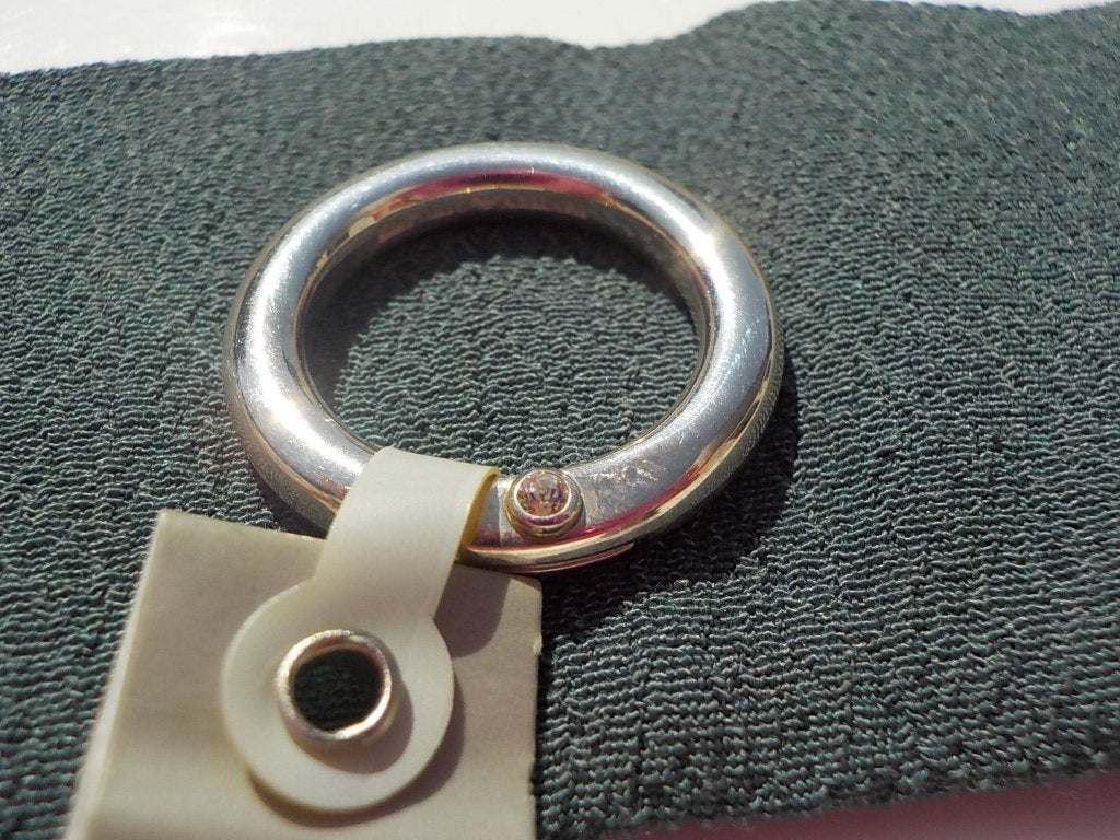 bague vintage Emporio Armani avec topaze blanche taille US 6, Bijoux, Sacs & Beauté, Bagues, Neuf, Femme, Plus petit que 17, Argent