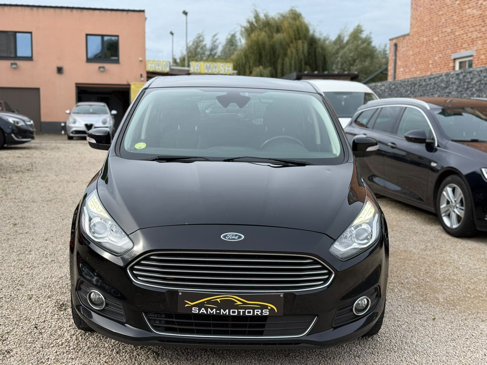 Ford S-Max 2.0 TDCi 150PK AUTOMAAT TITANIUM | 1E EIG., Autos, Cuir, Entreprise, Entretenue par le concessionnaire, Noir