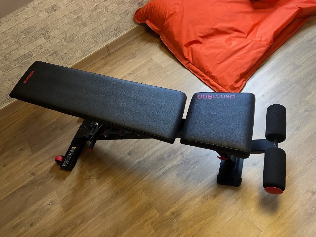 Bench bank, Sport en Fitness, Ophalen, Zo goed als nieuw, Benen