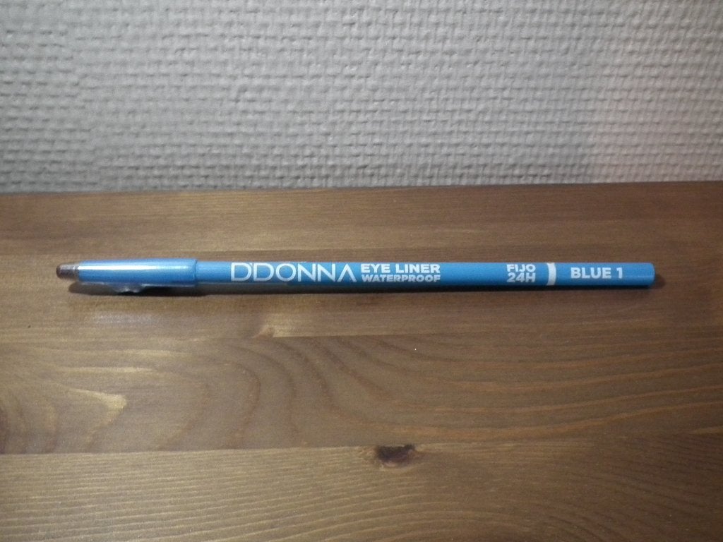 Blauwe waterdichte eyeliner, met puntenslijper (D'Donna), Ogen, Nieuw, Make-up, Verzenden