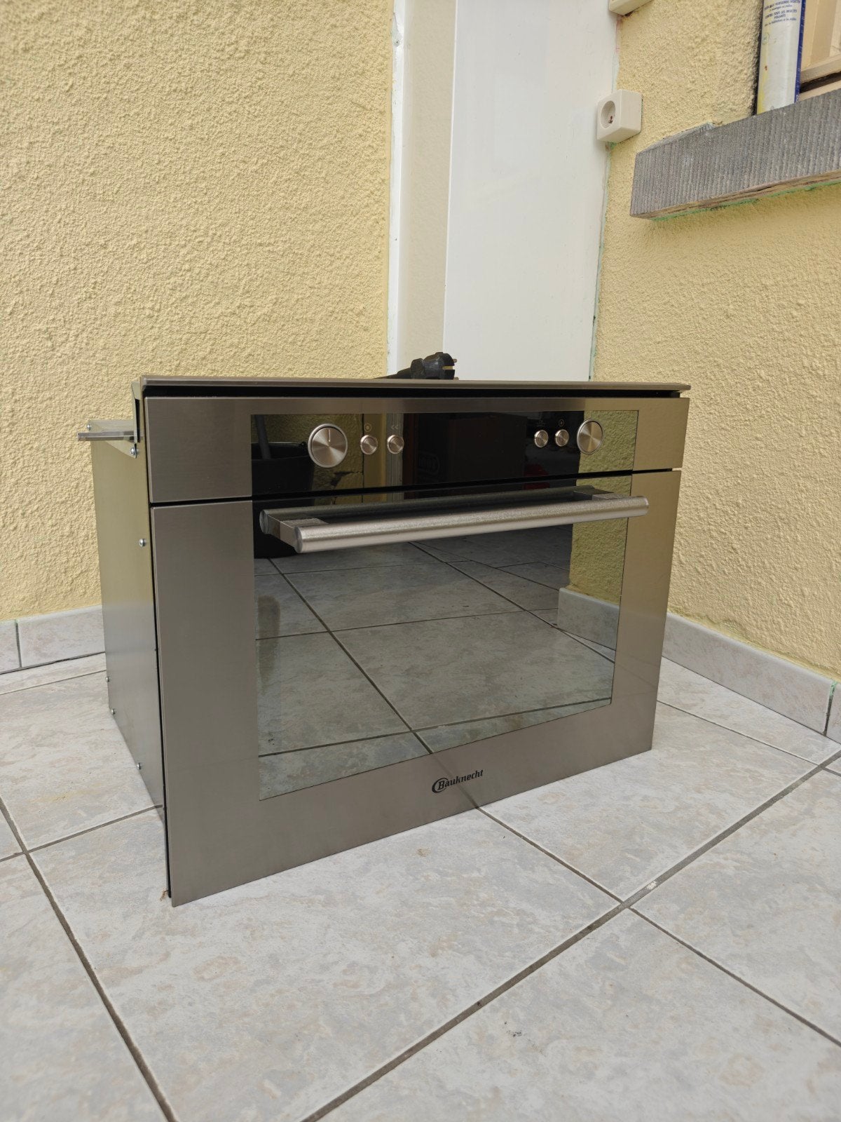 BAUKNECHT - combi oven, Ophalen, Grill, Zo goed als nieuw, Inbouw