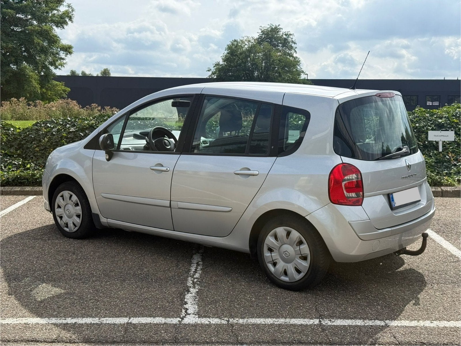 Renault Grand modus 1.2i AUTOMAAT AIRCO TREKHAAK, Auto's, Automaat, Stof, Zwart, Particulier