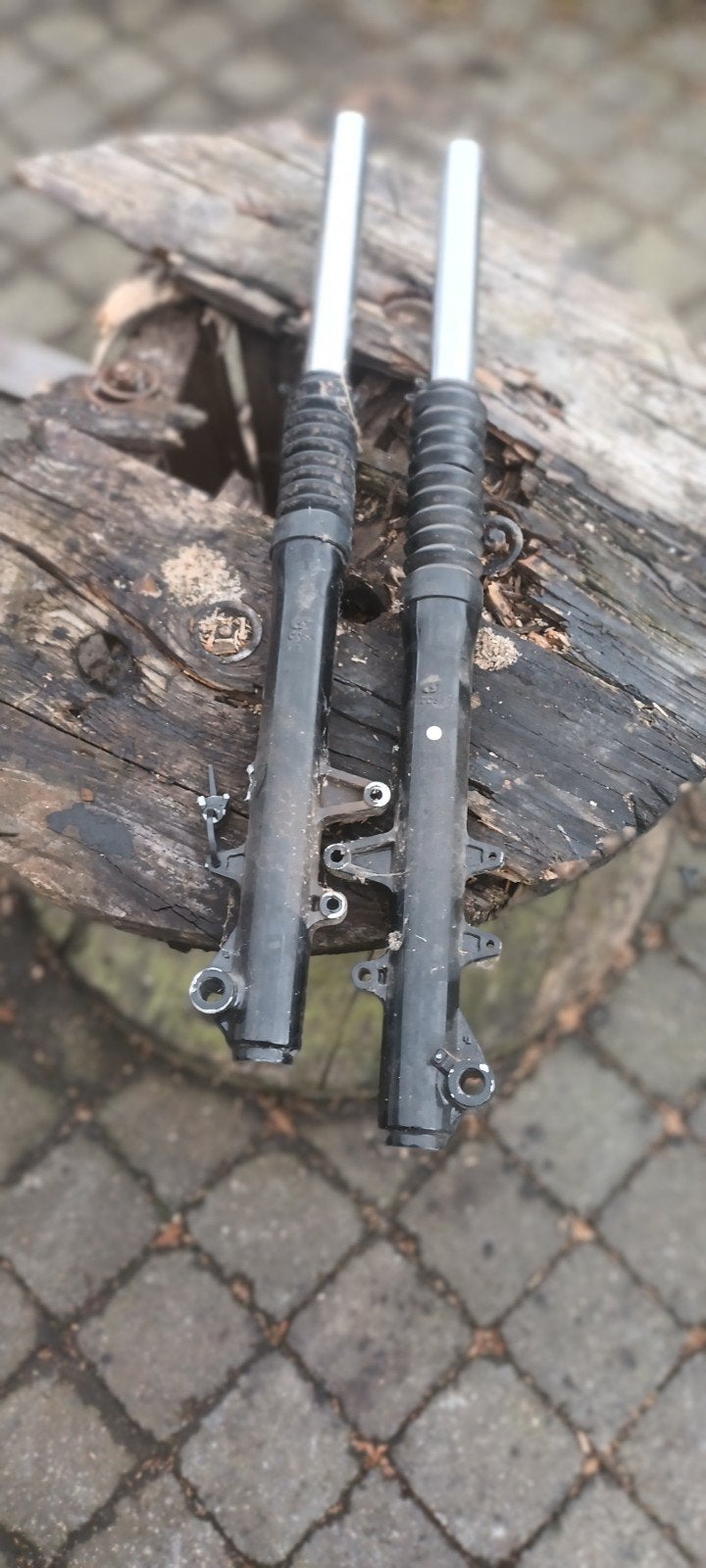 Vork,vering,fourche, archive scrambler 50cc, Fietsen en Brommers, Brommeronderdelen | Algemeen, Ophalen