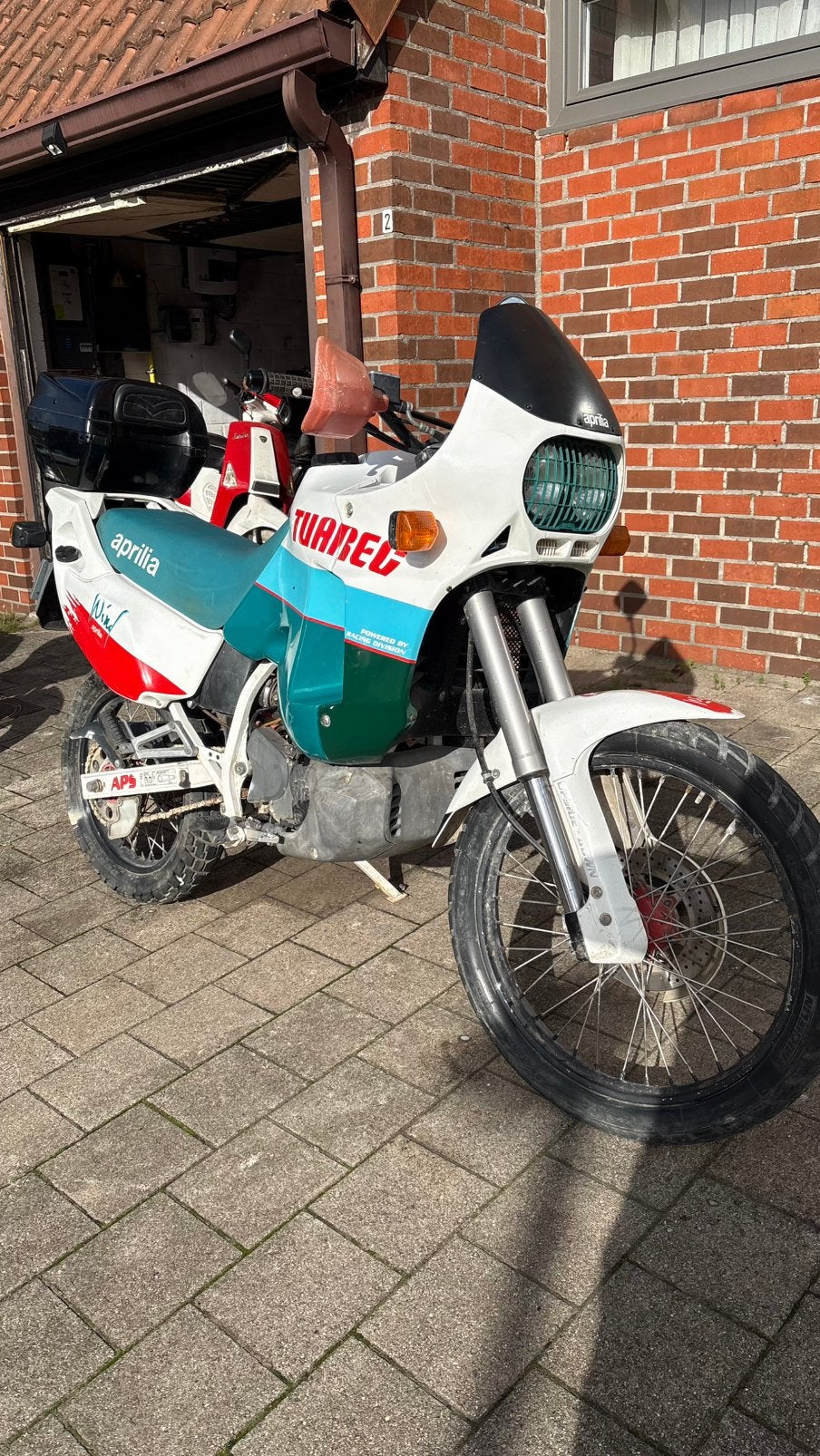 Moteur Aprilia Touareg Wind 125 2 temps très rare 15k kms, Motos, Enduro