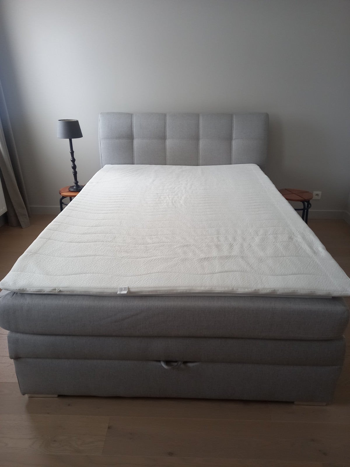 boxspring met opbergvak, Ophalen, 140 cm, 200 cm, Nieuw