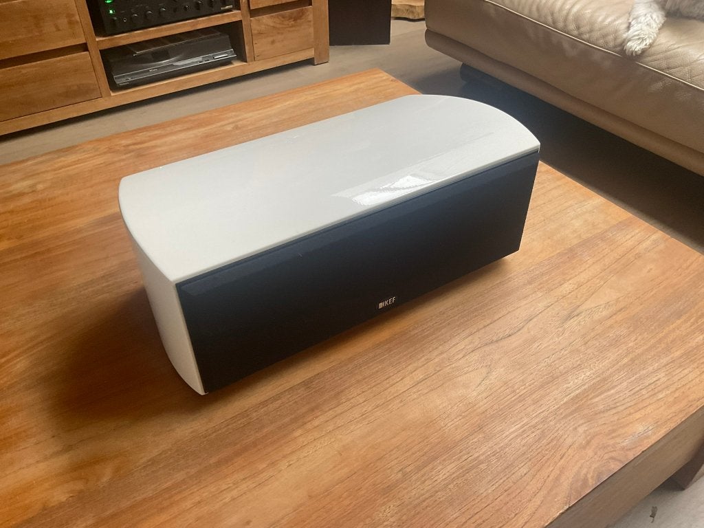 High End center speaker KEF XQ50c, Audio, Tv en Foto, Luidsprekerboxen, Ophalen, 120 tot 150 watt, Zo goed als nieuw, Basreflex