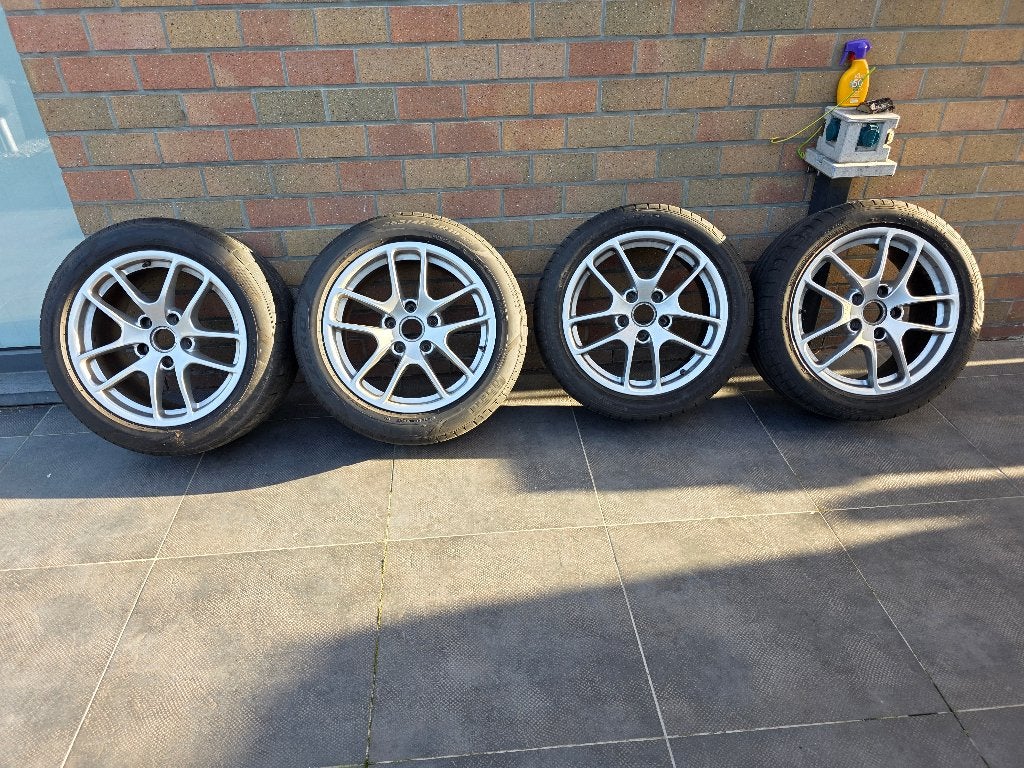 Jantes et pneus 18 pouces Porsche Cayman 718, Autos : Pièces & Accessoires, Pneus & Jantes, Pneus été, Enlèvement, Utilisé, 265 mm