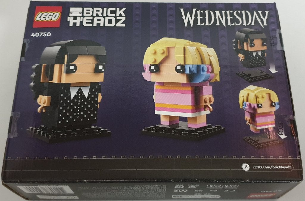 LEGO 40750 Wednesday en Enid - NIEUW & SEALED, BrickHeadz, Lego, Nieuw, Ophalen of Verzenden