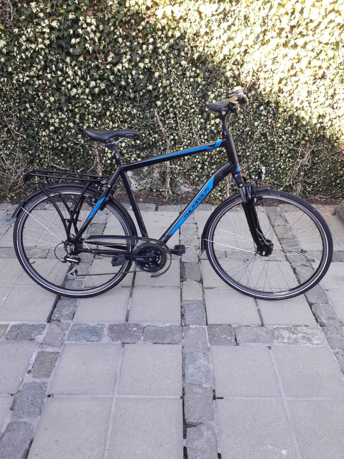HerenfietsThompson tulsa 28", Fietsen en Brommers, Velgrem, Versnellingen, Zo goed als nieuw, 57 tot 61 cm