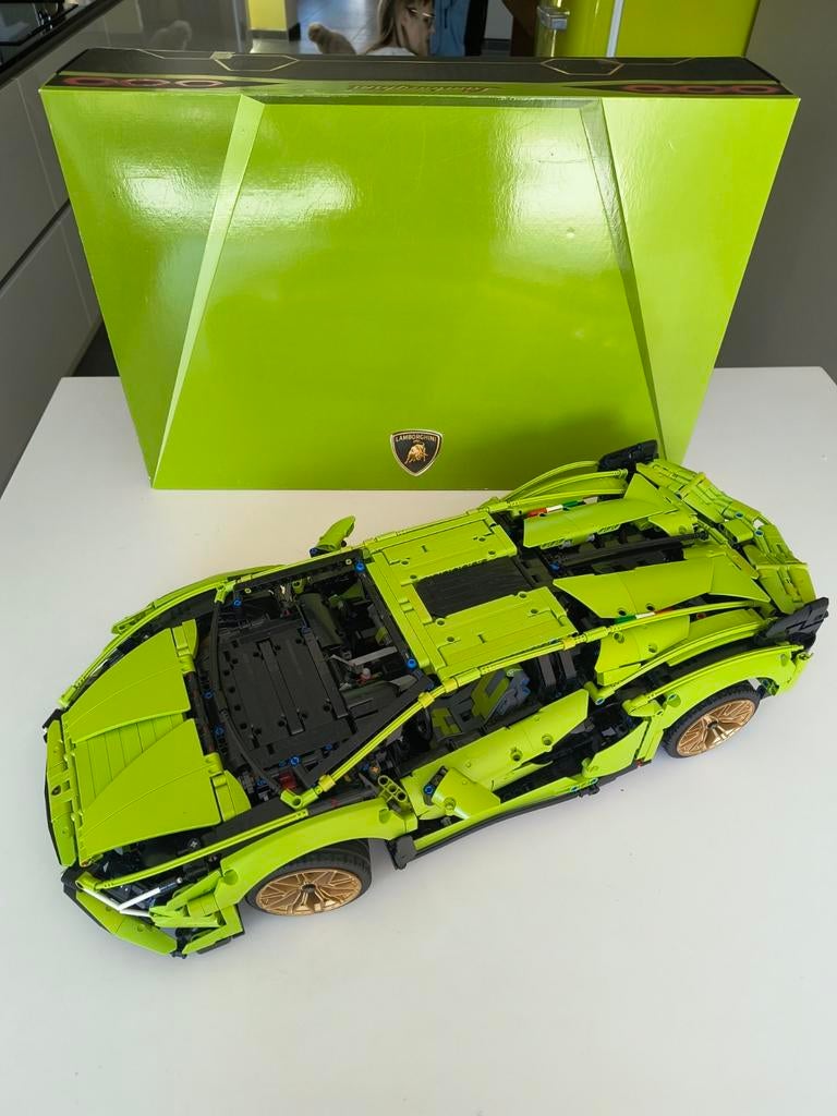 Lego Lamborghini Sian 42115, Ophalen, Lego, Zo goed als nieuw, Inclusief doos