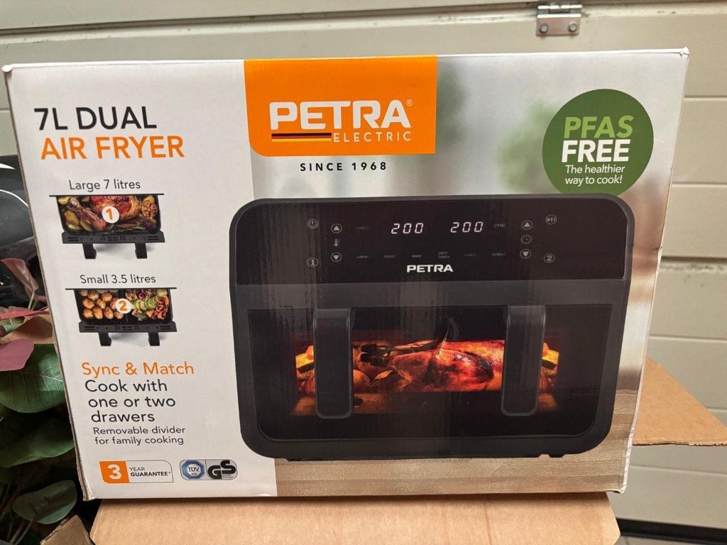 Airfryer slechts 2x gebruikt, Electroménager, Friteuses à air, Enlèvement, Comme neuf, Friteuse à air