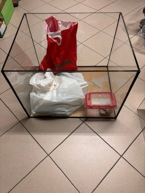 Terrarium/aquarium klein en groot, Ophalen, Zo goed als nieuw