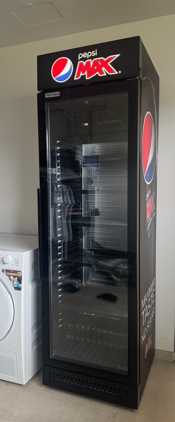 Pepsi MAX koelkast, Ophalen, Gebruikt, Koelen en Vriezen