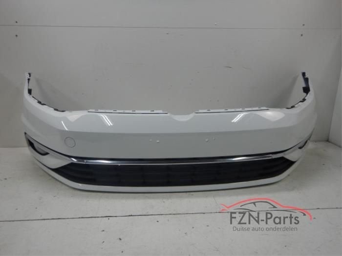 VW Golf 7 Facelift voorbumper High-Line Chrome Mistlampen, Auto-onderdelen, Ophalen of Verzenden, Gebruikt, Voor, Bumper