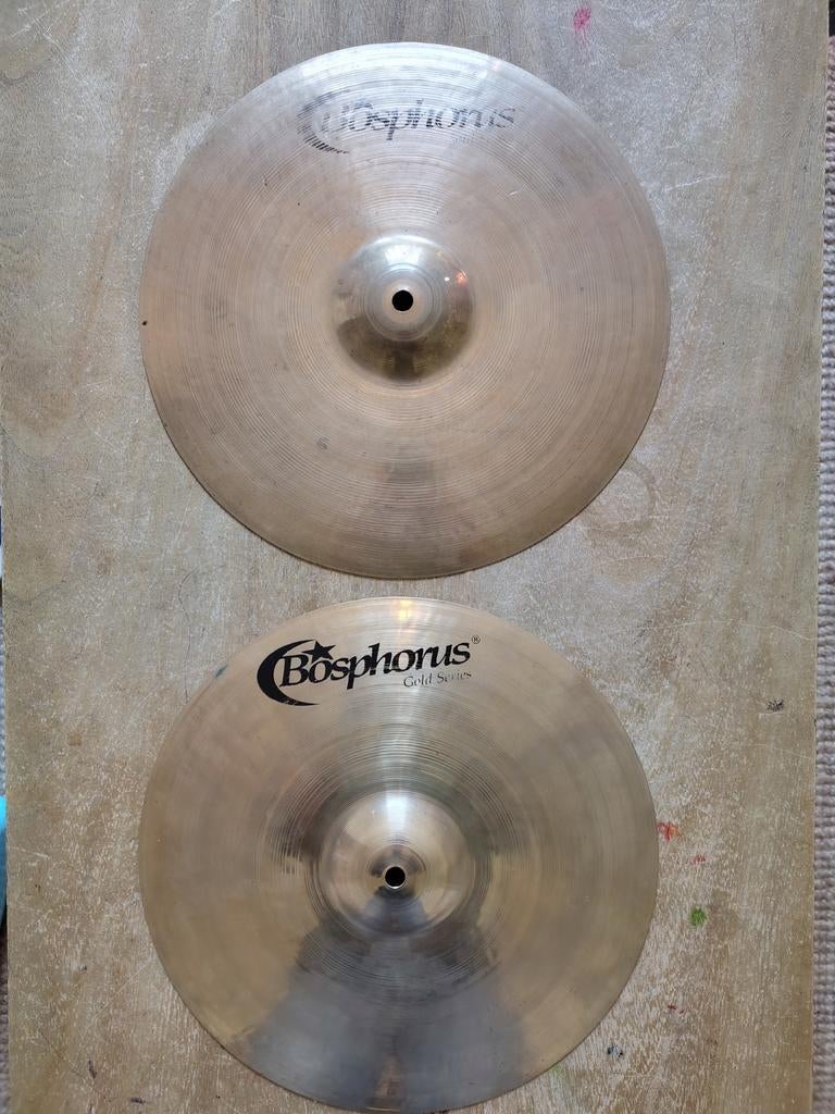 Bosphorus hihat Gold series 14 inch, Muziek en Instrumenten, Drumstellen en Slagwerk, Ophalen