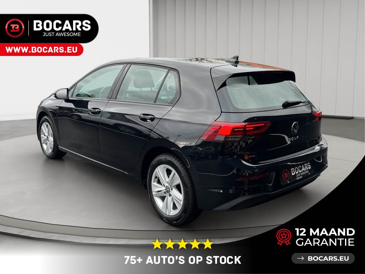 Volkswagen Golf 8 Life, 0 kg, 0 kg, Zwart, Bedrijf