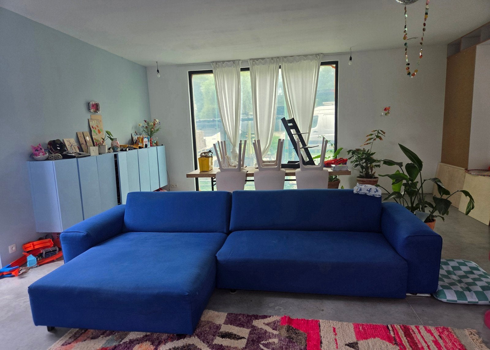 Zetel cobalt blauw, Enlèvement