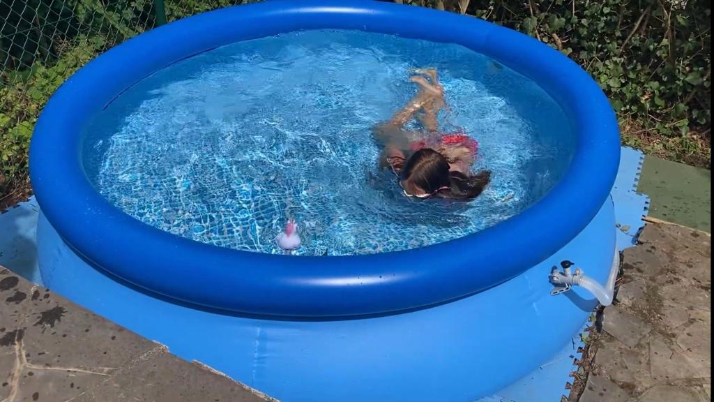 Piscine Intex 2m44, 200 à 400 cm, Piscine gonflable, Rond, Enlèvement