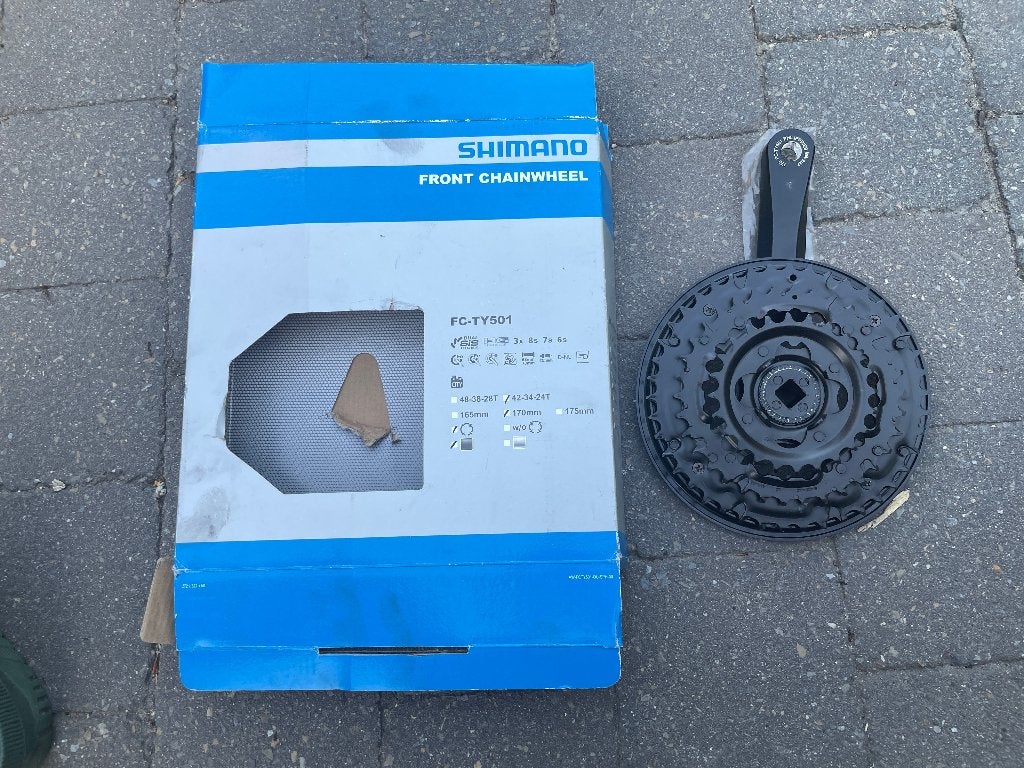 crankstel, Ophalen, Nieuw, Crankstel of Pedalen, Shimano Ultegra