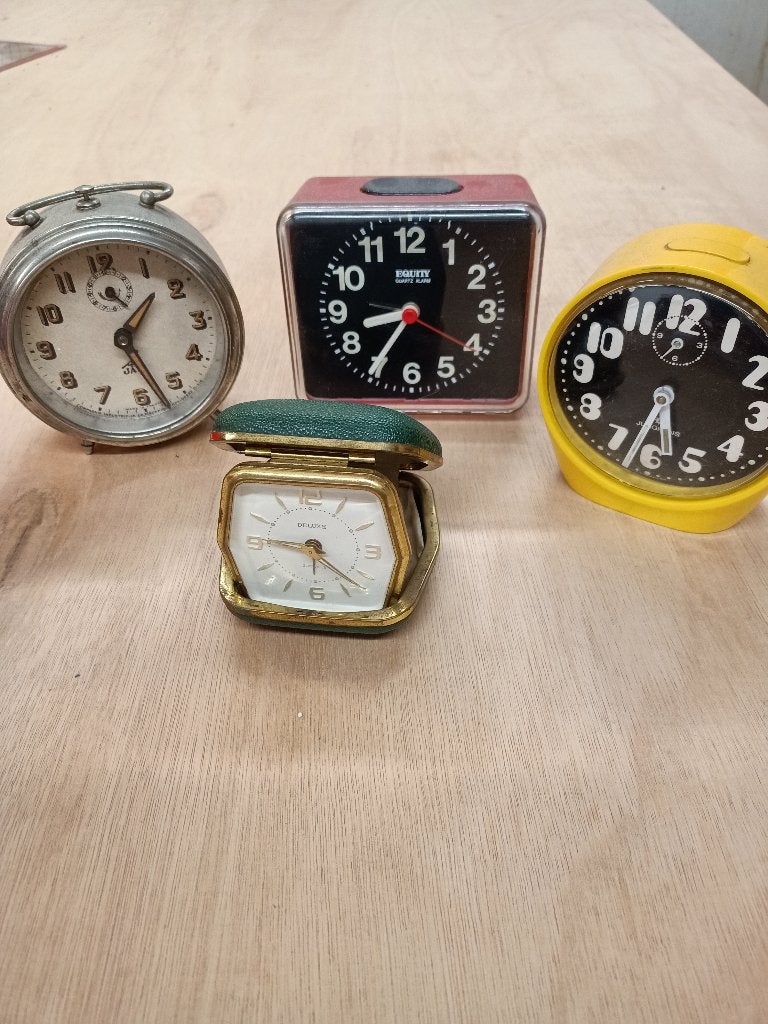 Vintage wekkers, Elektronische apparatuur, Ophalen, Gebruikt