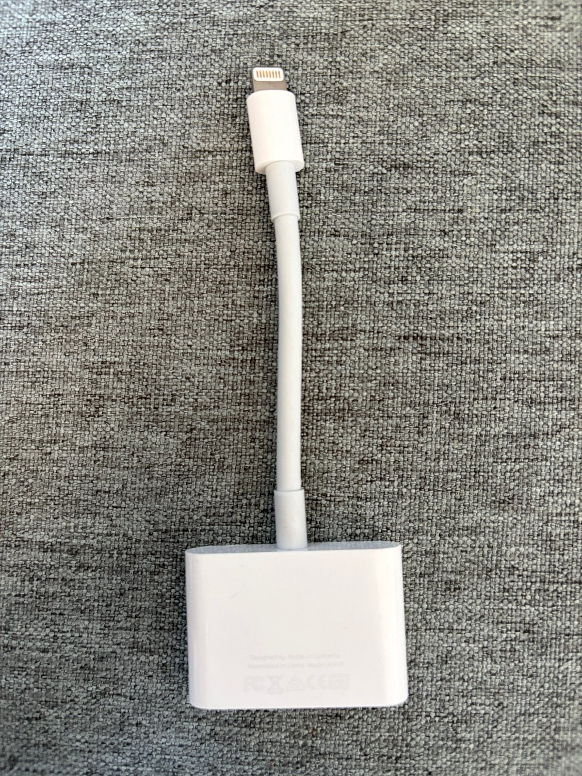 Apple Adaptateur Lightning AV numerique, Enlèvement ou Envoi, Comme neuf, Apple