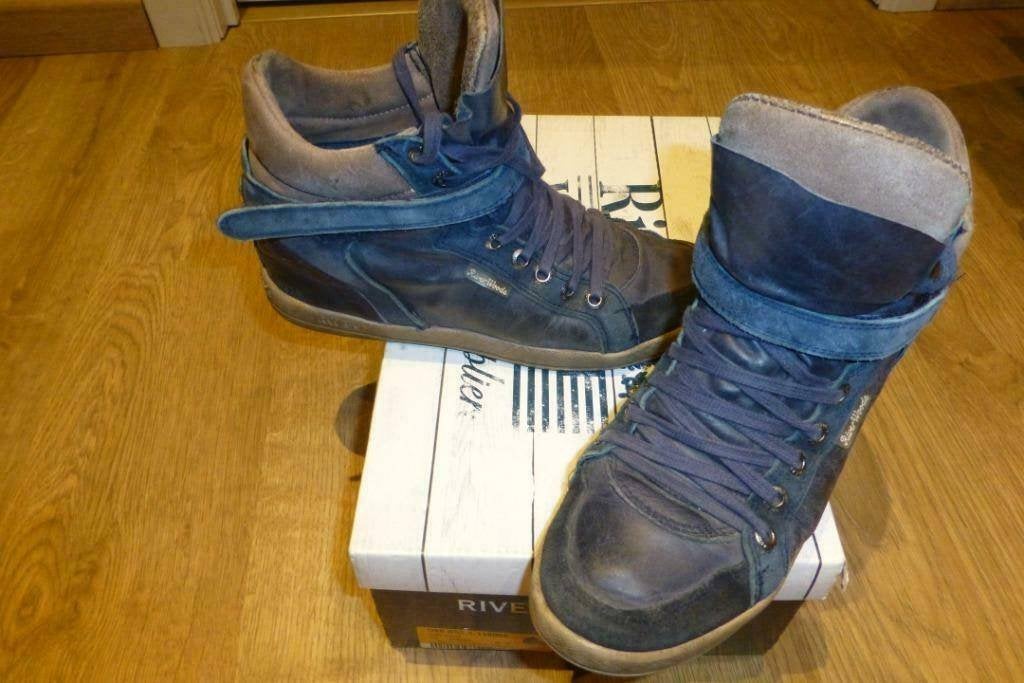 blauwe hoge sneakers / schoenen van River woods maat 36, Blauw, River Woods, Ophalen of Verzenden, Sneakers